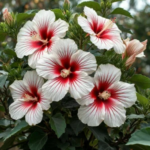 Гибискус Рэд Элеганс купить по цене от 380р. в интернет-магазине «Посадика» с доставкой почтой в в Кировске и по всей России – [изображение №1].